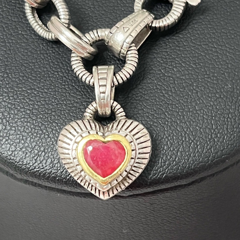 Judit Ripka Ruby Heart bracelet - Picture 12 of 12